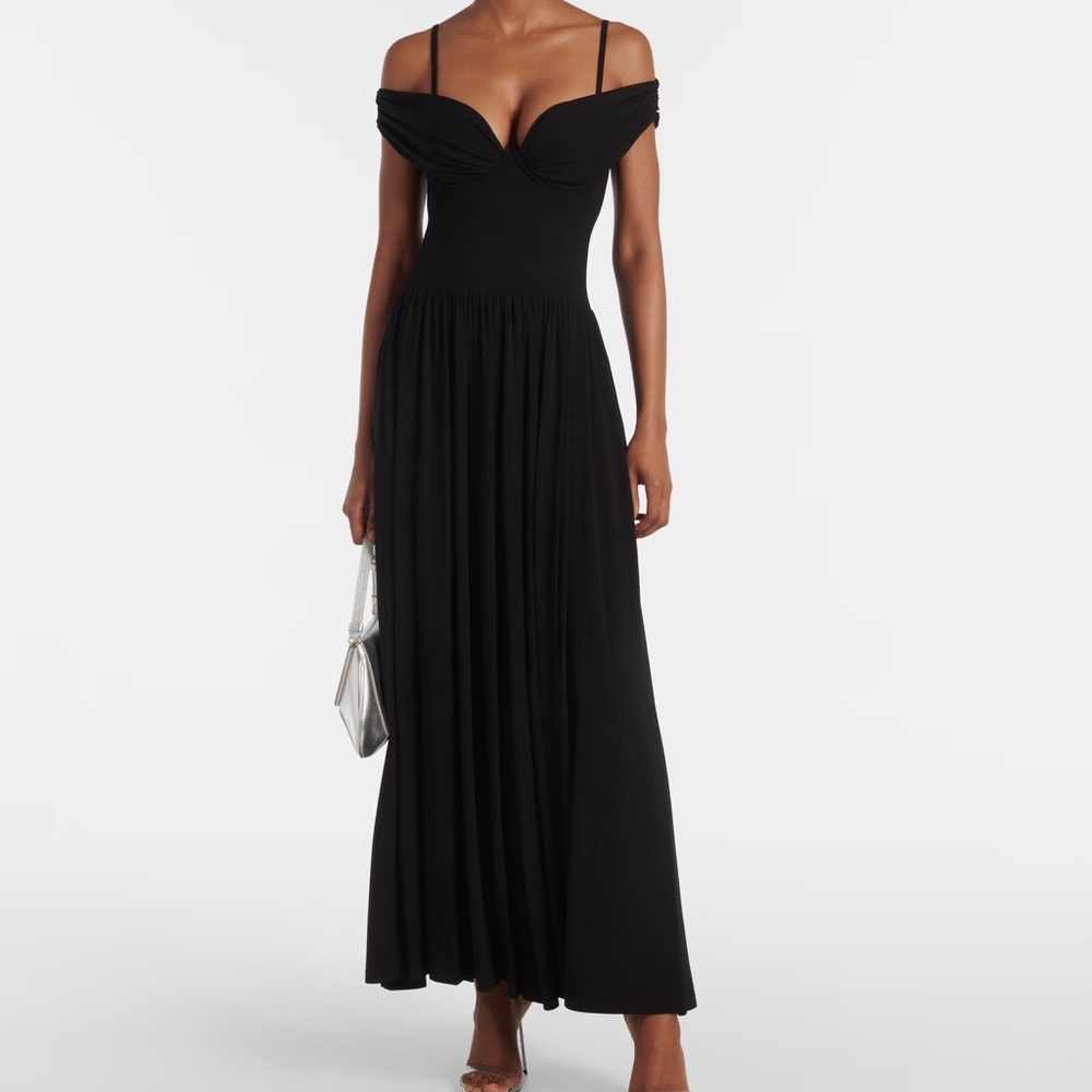 Jonathan Simkhai Amarantha Elegant Black Sleeveless Dress
